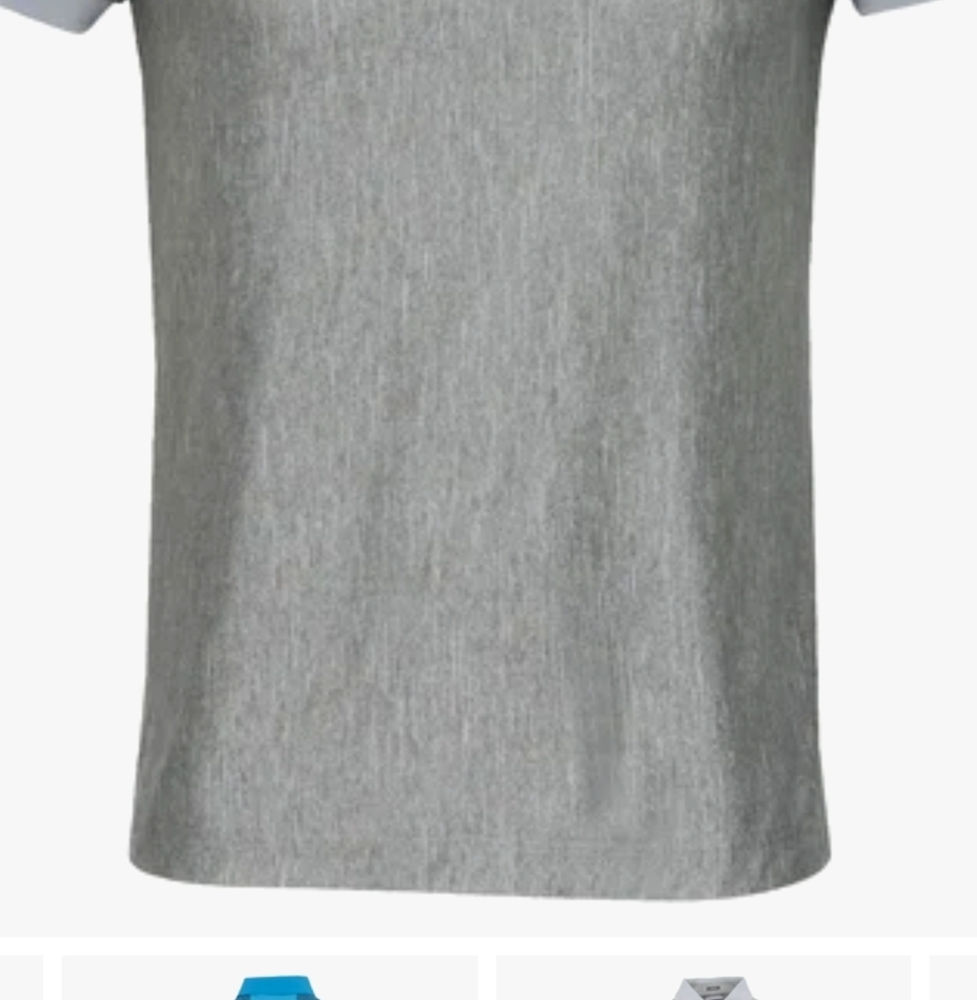 Stylish Gray Short Sleeve Men's Tee